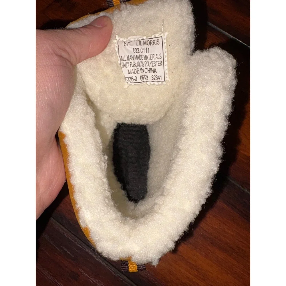 Totes Lil Morris Kids Brown Tan Insulated Winter Snow Duck Boots Size 8T NEW